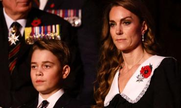 Prince George adorably mirrors Kate Middleton at Festival of Remembrance