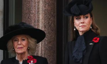 Queen Camilla resumes prominent role beside Kate Middleton for Remembrance Sunday
