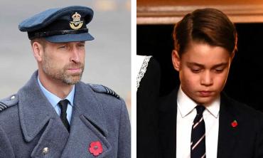 Prince George's debut at Remembrance event echoes Prince William's first royal duty