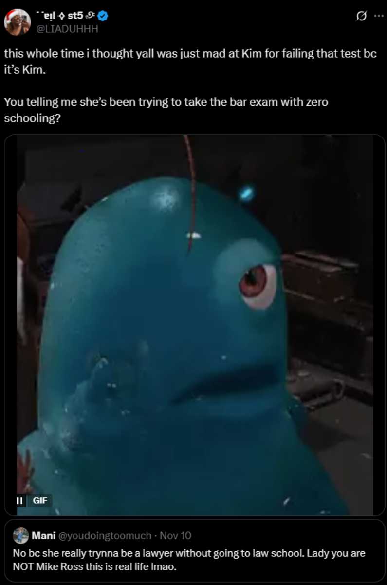 Kim Kardashians bar exam blunder triggers debate