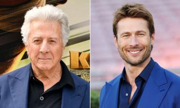 Glen Powell recalls feeling intimidated by Dustin Hoofman