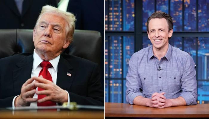 Donald Trump targets Seth Meyers, wants him fired from NBC