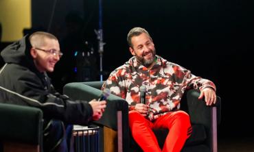 Timothee Chalamet speaks highly of Adam Sandler's acting