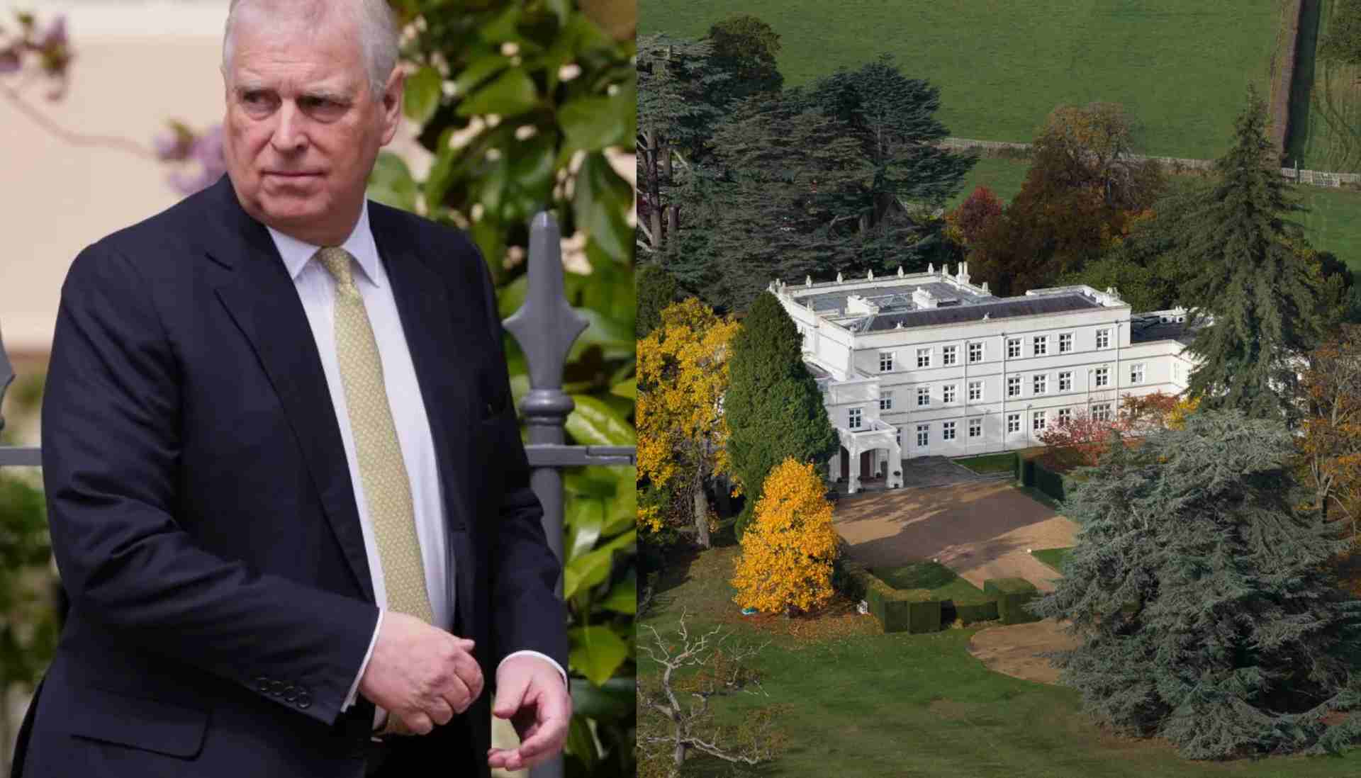 Has Andrew vacated Royal Lodge?