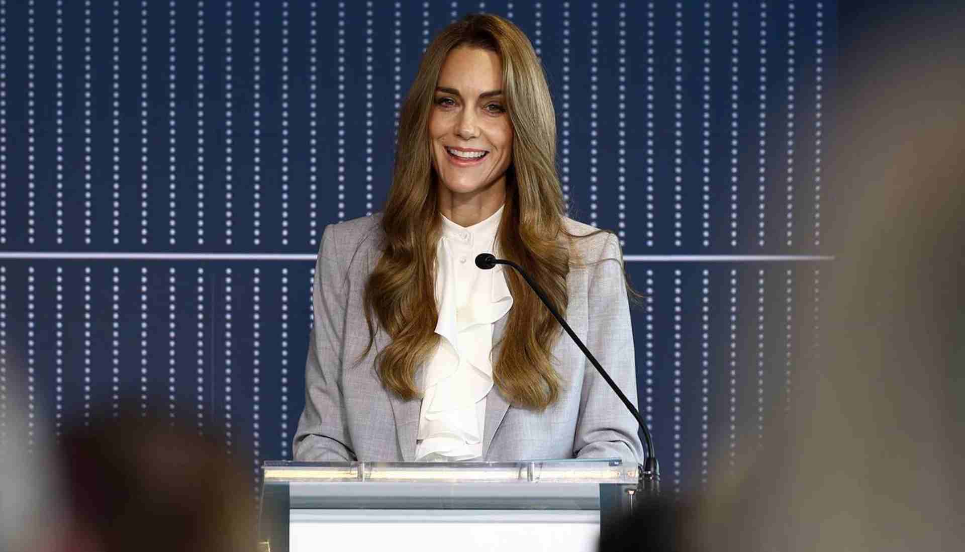Kate Middleton gives first live speech since cancer diagnosis