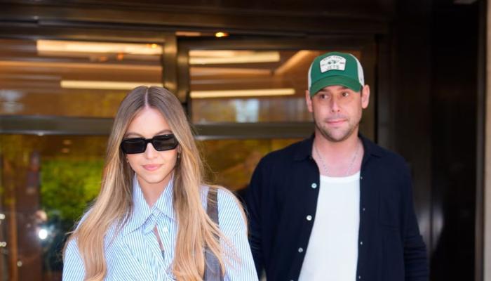 Sydney Sweeney smooches Scooter Braun while spotting in public