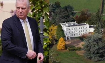 Has Andrew vacated Royal Lodge?