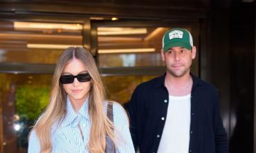 Sydney Sweeney smooches Scooter Braun while spotting in public