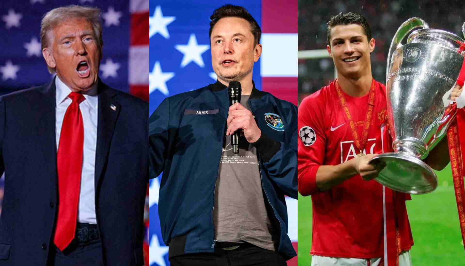 Elon Musk, Cristiano Ronaldo join Donald Trump’s event