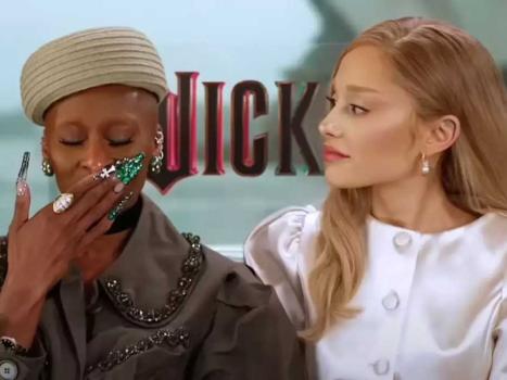 Cynthia Erivo tears up hearing school choir rehearse 'Wicked: For Good’