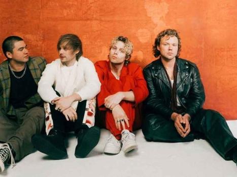 5SOS transform Times Square for new album