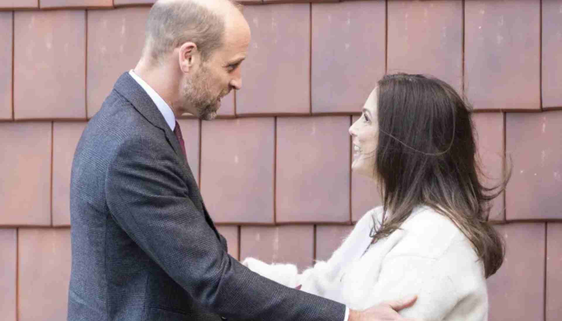 Prince William reunites with late star’s widow