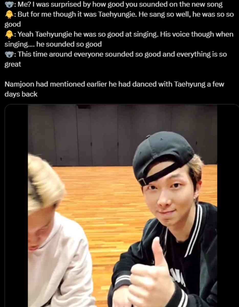 BTS’s RM gets hate for not praising V