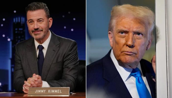 Jimmy Kimmel’s savage reply to Trump’s fire comments