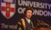Princess Anne gives honorary degrees at University of London