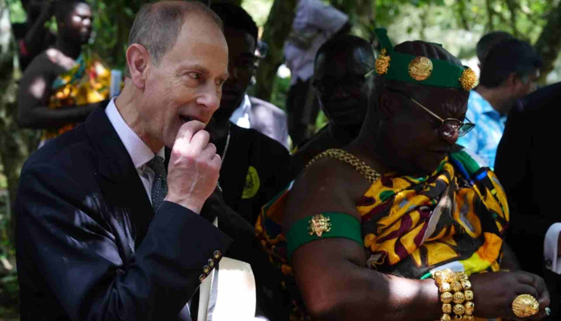 Prince Edward comments on Ghana’s speciality