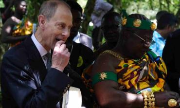 Prince Edward comments on Ghana’s speciality 