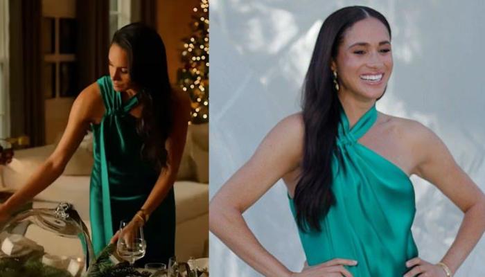 Meghan Markle sets the record straight about stolen green dress