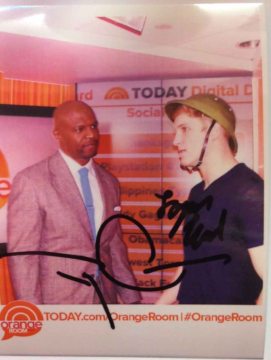 Logan Paul, Terry Crews recall how they met