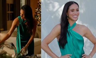Meghan Markle sets the record straight about 'stolen' green dress