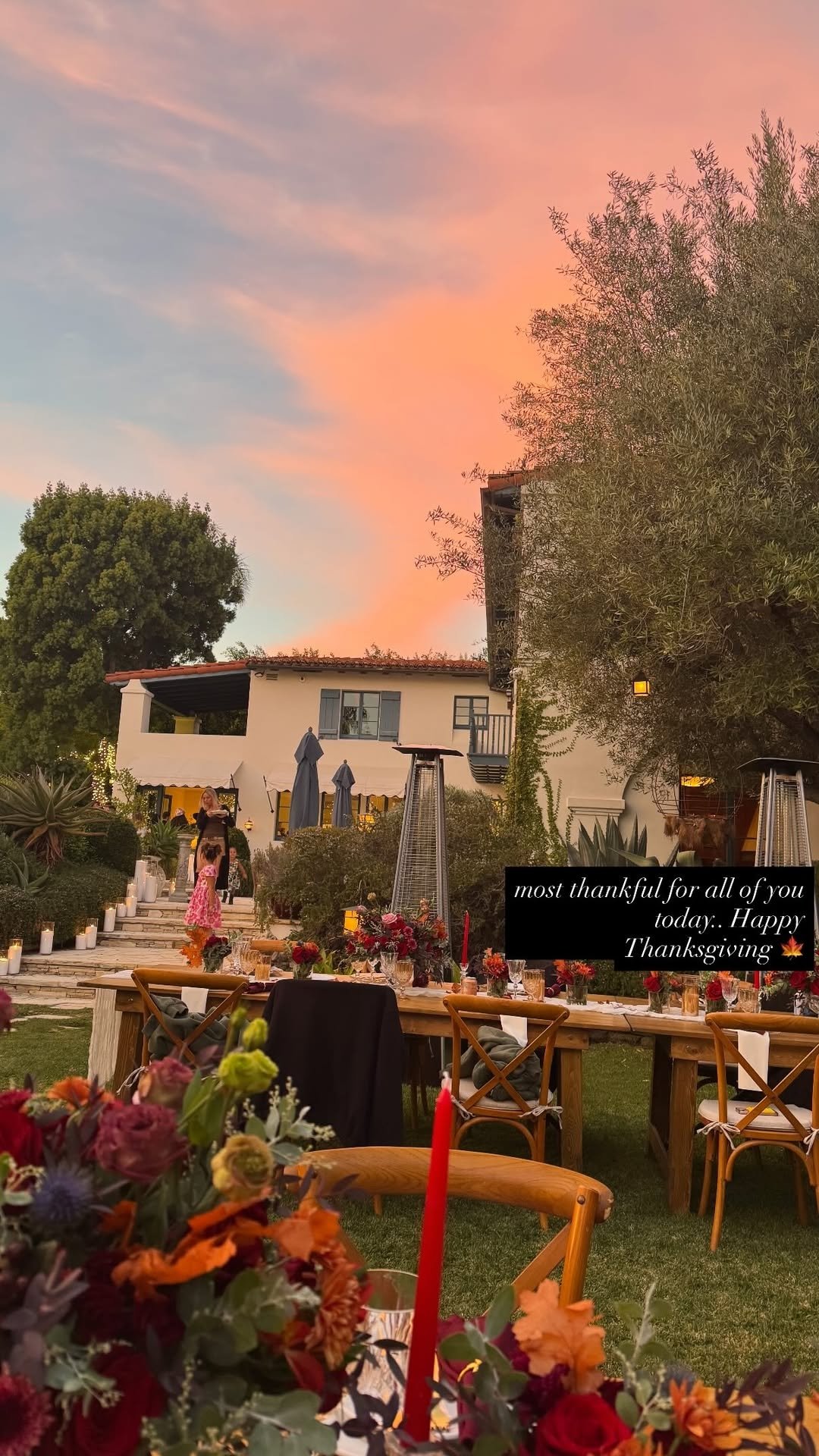 Selena Gomez celebrates Thanksgiving with Benny Blanco