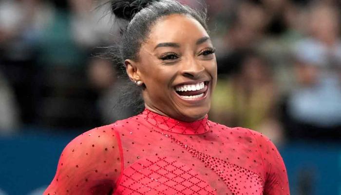 Simone Biles had a weird feeling when meeting husband