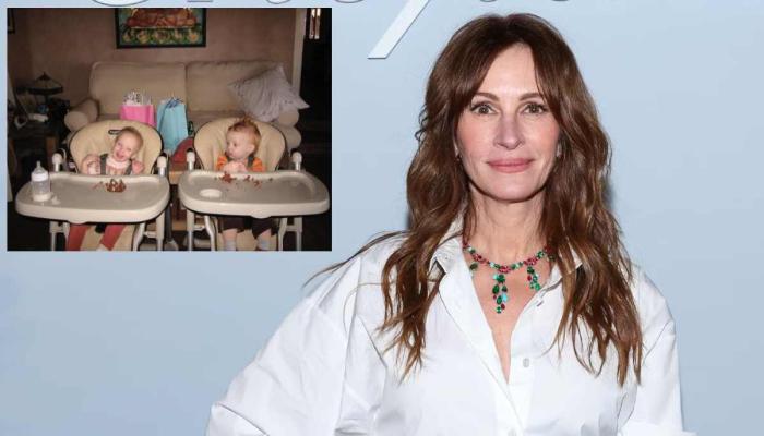 Julia Roberts celebrates twins 21st birthday with a exclusive shot