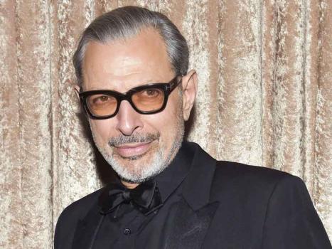 Jeff Goldblum poses with Anna Wintour in bizarre video