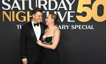 Scarlett Johnson looks back on first awkward interaction with Colin Jost