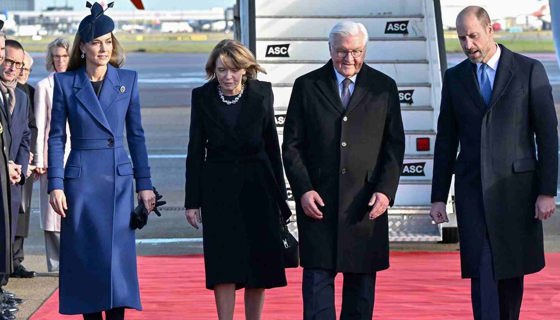 William, Kate welcome German President, First Lady with symbolic act