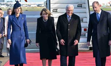 William, Kate welcome German President, First Lady with symbolic act