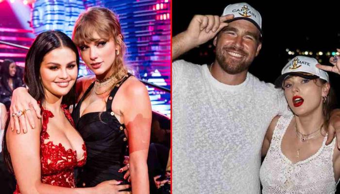 Taylor Swift, Selena Gomez fans share rare clip from Travis’ games night