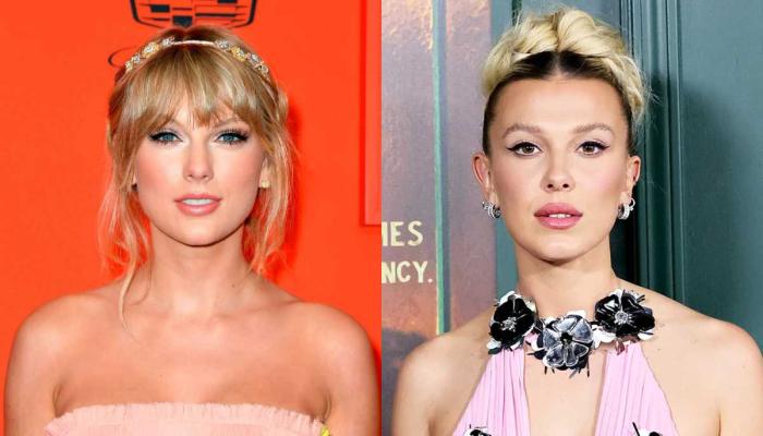 Millie Bobby Brown takes sarcastic jab at Taylor Swift’s critics