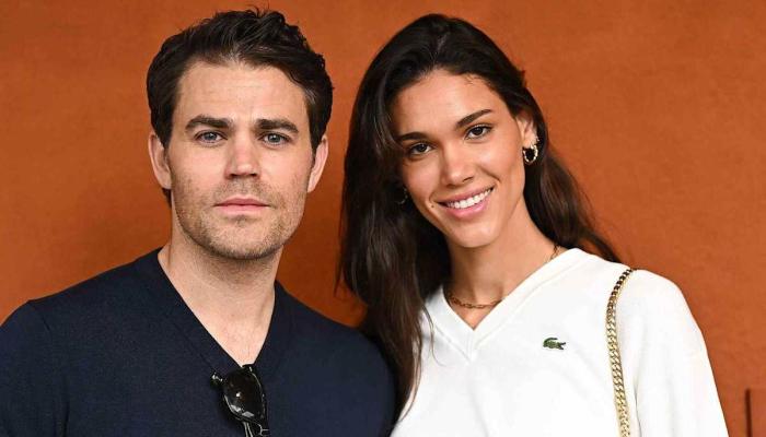 Vampire Diaries star, Paul Wesley enjoys Christmas themed dinner with fiancé