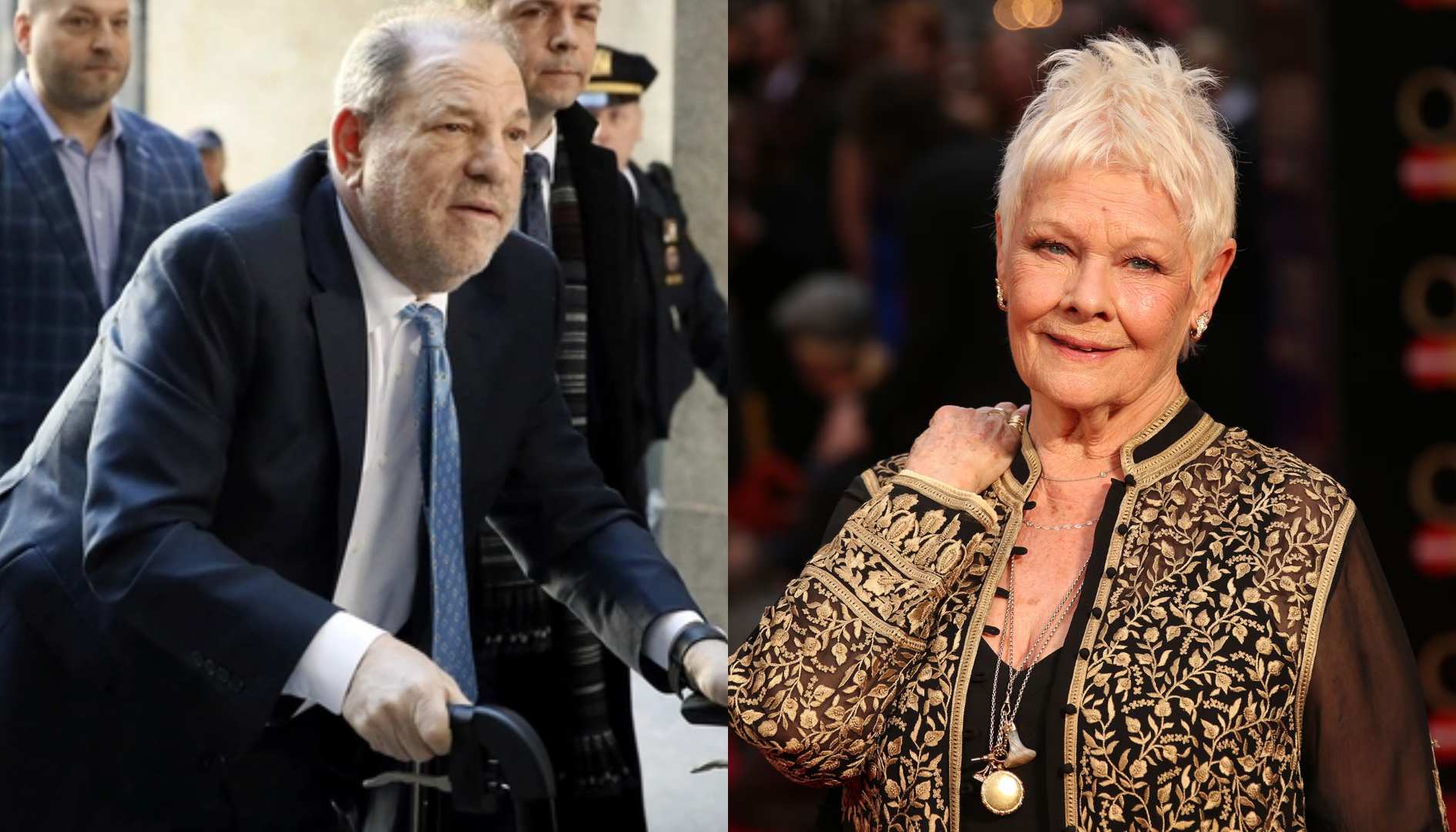 Judi Dench makes controversial comment on Harvey Weinstein