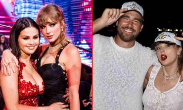 Taylor Swift, Selena Gomez fans share rare clip from Travis' game