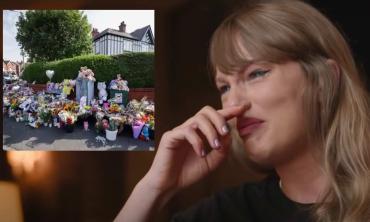 Taylor Swift breaks down reflecting on Southport tragedy