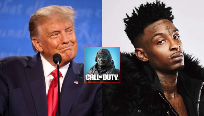 21 Savage gives Donald Trump Call of Duty inspired suggestion
