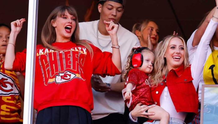 Taylor Swift turns Chiefs game into girls’ day out