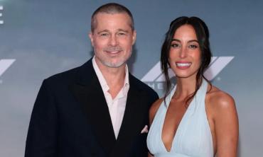 Brad Pitt ‘head over heels’ for Ines de Ramon on his special day