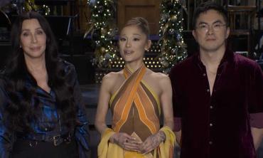 Cher makes Ariana Grande, Bowen Yang freak out with her 'presence'