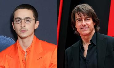 Timothee Chalamet goes viral after Tom Cruise inspired stunt