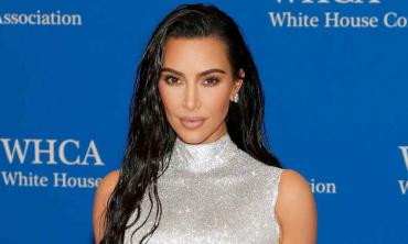 Kim Kardashian’s chaotic holiday photos spark Kanye West comparisons online