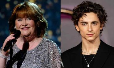 BGT legend Susan Boyle receives surprise gift from Timothée Chalamet