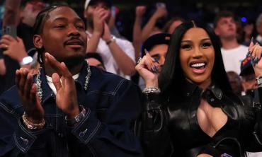 Stefon Diggs ditches Cardi B for Christmas, celebrates with kids alone