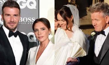 David, Victoria Beckham steal spotlight at Gordon Ramsay daughter's nuptials