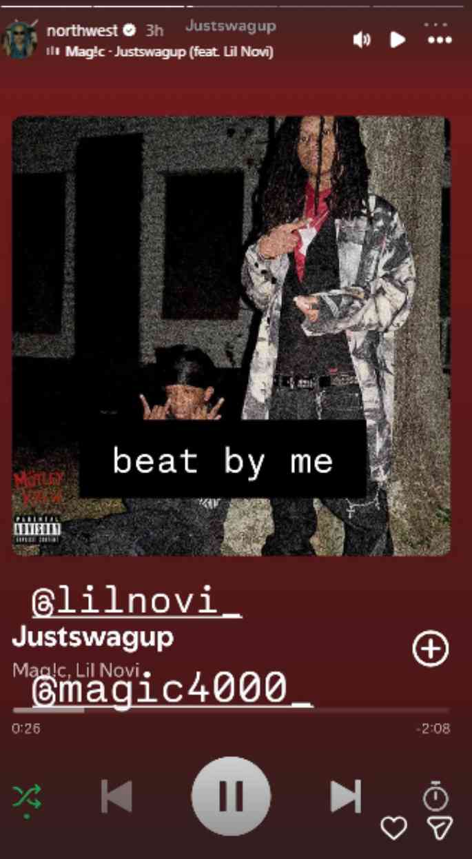 North West carries father Kanye West legacy with new music project