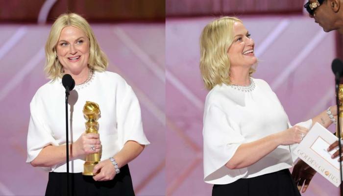 Amy Poehler podcasts Golden Globes win divides fans