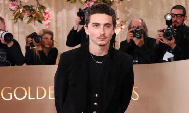 Timothee Chalamet wins his first Golden Globe for ‘Marty Supreme’