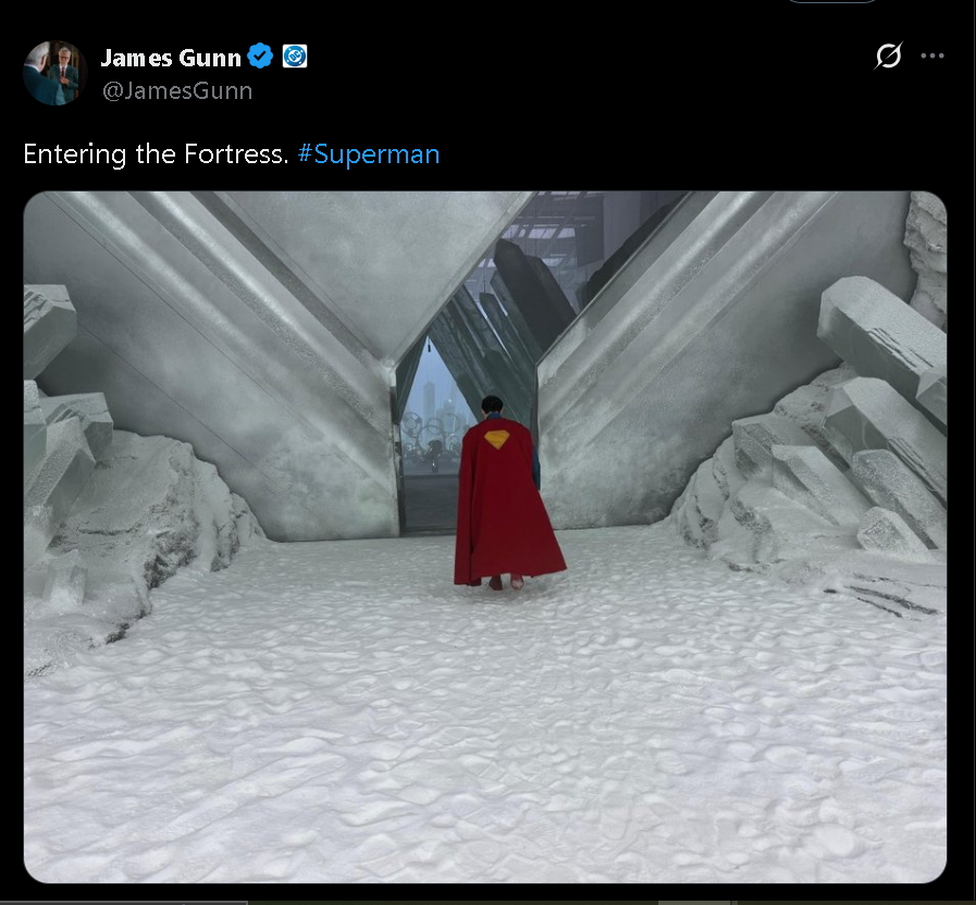 James Gunn teases Man of Tomorrow first look?